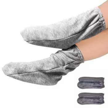 Носки для сна из флиса для сна, холодные, свободные [IPPON] носки, [Набор 2] носки, носки, носки, мужские, женские, зимние, толстые, подкладка,