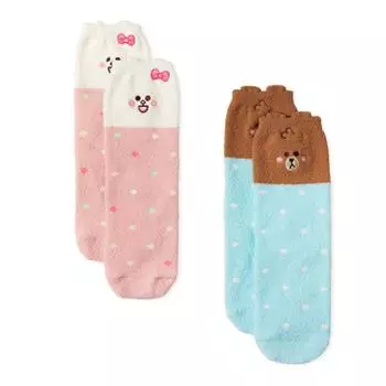 Носки для сна Line Friends для взрослых conny