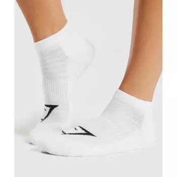 Носки для тренера GYMSHARK 3шт Белые I2A3B WBBM S