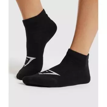 Носки для тренировок GYMSHARK, 3 шт., черные I2A3B BBBB S