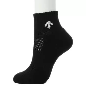 Носки для волейбола, тренировочные, супер короткие, антибактериальные и устойчивые к запахам, сделано в Японии, MADEINJAPAN BLK [DESCENTE] (DVB-9640B) 25-28