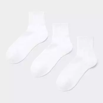 Носки Gu By Uniqlo Ankle Socks 3p 00 WHITE/2527cm