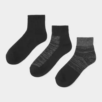 Носки Gu By Uniqlo Ankle Socks 3p A 09 BLACK/2527cm