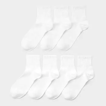 Носки Gu By Uniqlo 7p 00 WHITE/2527cm