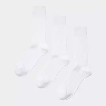 Носки Gu By Uniqlo reGular 3p 00 WHITE/2527cm