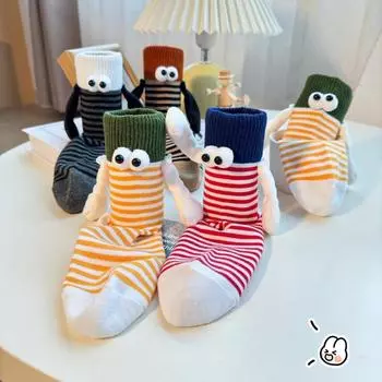 Носки Hand In Hand Детские летние тонкие носки Dopamine Color Магнитные носки Hand In Hand средней длины