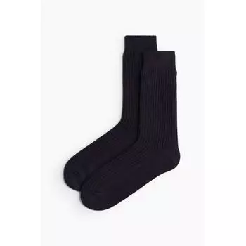 Носки HM Waffle Textured, темно-синие 3739