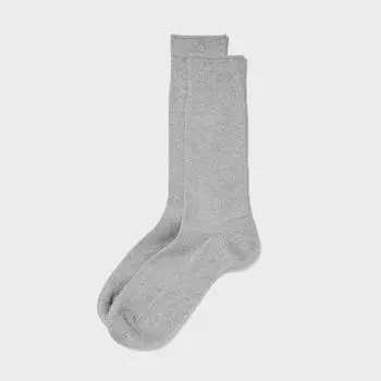 НОСКИ ИЗ ХЛОПКОВОГО ПИКЕ UNIQLO SUPIMA