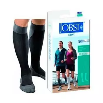 Носки Jobst Sport, черные, серые, S