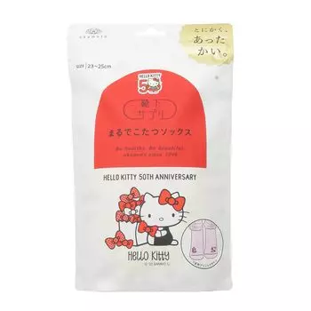 Носки как котацу Sanrio совместный дизайн Hello Kitty Куроми [Окамото] дополнение, носки,