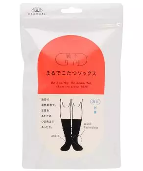 Носки, как у Kotatsu Cold Cold Room Socks [Okamoto] Дополнение, Носки, Теплые, Защита, Зима, Защита, 532-995