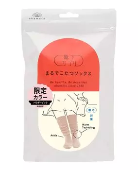 Носки, как у Kotatsu Cold Cold Room Socks [Okamoto] Дополнение, Носки, Теплые, Защита, Зима, Защита, 532-995