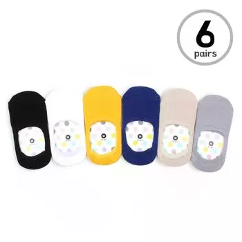 Носки Kids Cotton Non Slip Basic Pastel Color Socks Kids Basic - F 12cm