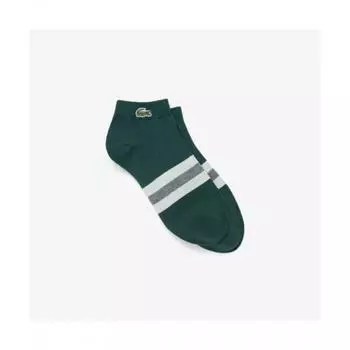 Носки LacoSte Men S Stripe Ankle SockS [темно-зеленый] 0TU