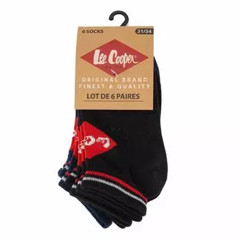 Носки лот x6 t27-30 lee cooper glc0146s ребенок LEE COOPER 31/34 разноцветный