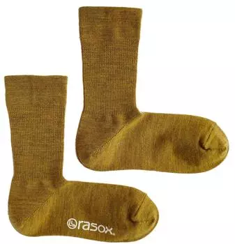 Носки Merino Basic Crew Mustard [Lasox]