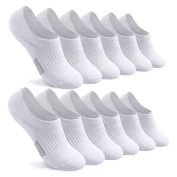 Носки мужские Ultimate Comfort Toe со швом, упаковка из 6 шт. One Size белый