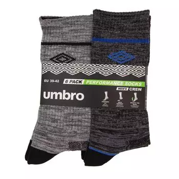 Носки набор из 6 шт. t39-46 Мужские UMBRO 39/42 жёлтый