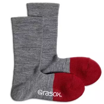 Носки новые теплые шерстяные Crew Medium Gray [Lasox]