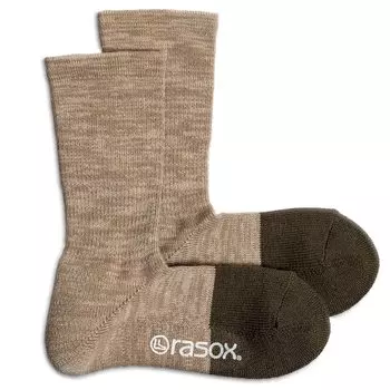 Носки новые теплые шерстяные Crew Sand Beige [Lasox]