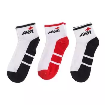 3 пары носков Essentials Training Quarter Socks AV031 для мужчин и женщин 36/41 белый