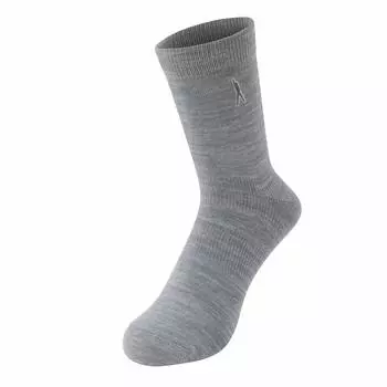 Носки phiten Aqua Titanium, модель Earth, серые, полудлинные, 25–27 см серый