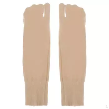 Носки с двумя носками, хлопковые кроссовки, ботинки, сандалии — телесного цвета, как описано.