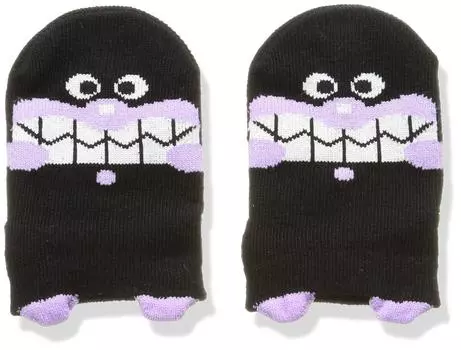 Носки с кроссовками в виде кукольного персонажа, черные, японские, японские, размер [Anpanman] [детский размер] противоскользящие 1871-847 9(9~12см) (Эквивалент М) чёрный