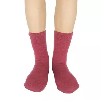 носки с начесом, один размер подходит для мужчин и теплых холодных пушистых розовых внешних носков [Mochihada] Браслеты, подкладка, все, женские, носки, зимние, толстые,