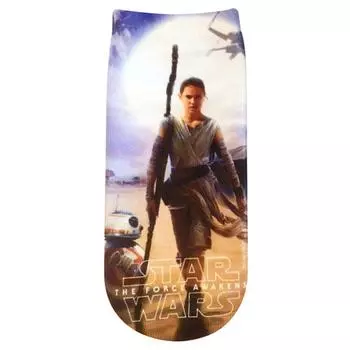 Носки с принтом STAR WARS EP7 Ray SWSOC335 & BB-8 22см~24см