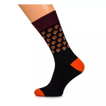 Носки с разноцветными волками, носки 41-46, размер 41-46. 41-46