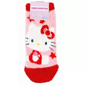 Носки Small Planet Hello Kitty Fluffy Socks Star 096696 Зимняя вещь SANRIO Sanrio Женская