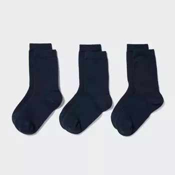Детские носки Uniqlo Japan, 3 пары 69 NAVY/1620cm