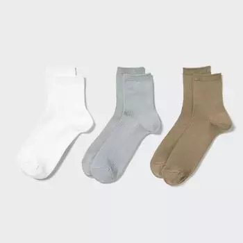 Носки стандартные UNIQLO 3P (Губа экипажа)