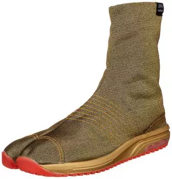 Носки Таби Аир Японский лимитированный 6 Аир Джог V 2E [Маруго], фестиваль, барабан, амортизация, деним, издание, Кохадзэ, (Пять), унисекс, взрослый, золотой, 29.0 см, золотой