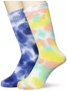 Носки Tie Dye Socks JASL2659 Ассорти Цвет 2 M [New Balance] (АС2)