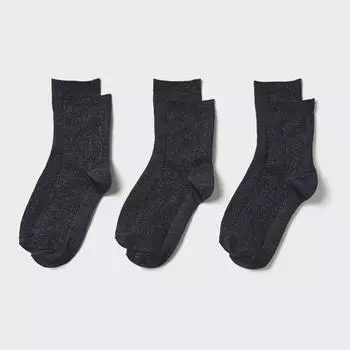 Носки UNIQLO 3P с блестками
