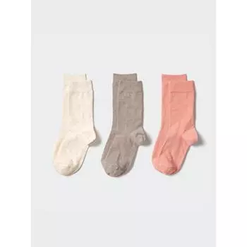 Носки Uniqlo Japan 3 пары 09 BLACK/2325