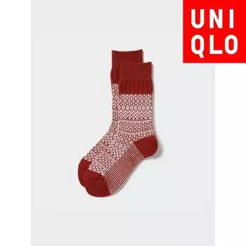 Носки Uniqlo Japan Heattech 03 GRAY/2426