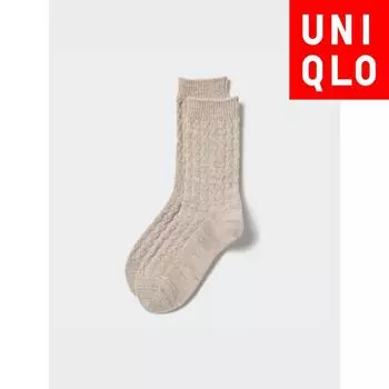 Носки Uniqlo Japan Heattech 31 BEIGE/2426