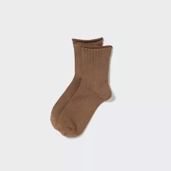 НОСКИ UNIQLO JAPAN HEATTECH с круглым верхом 09 BLACK/2426