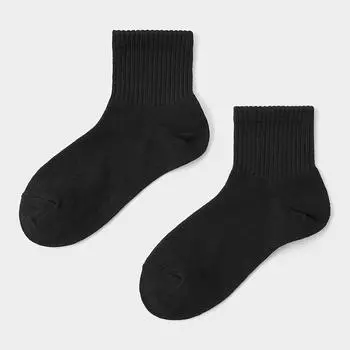 Носки унисекс до щиколотки GU by Uniqlo KIDS, 2P 01 OFF WHITE/2124 cm