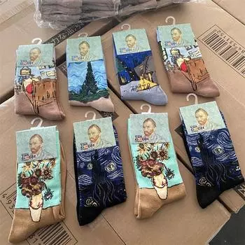 Носки унисекс средней длины No specification серый