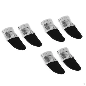 Носки вязаные кружевные чулки /6 JD Dolls Dress Up Accessories, белый