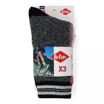 Носки женские Sadiya x3 Женщины LEE COOPER 36/38 чёрный