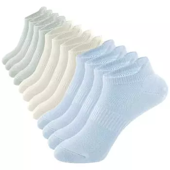 Носки женские тонкие спортивные беговые носки No Show низкие легкие носки 12 пар One Size