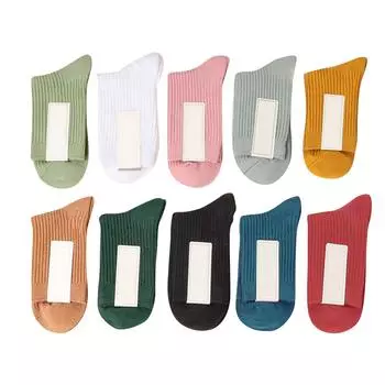 Носки женские тонкие спортивные беговые носки No Show Low Cut легкие носки 10 пар One Size