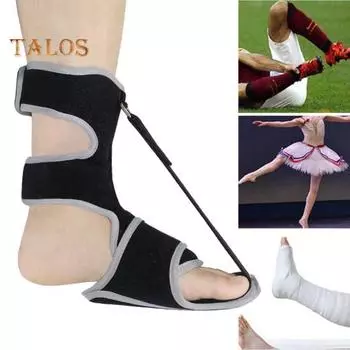 Носок для лечения подошвенного фасциита с поддержкой свода стопы для женщин и мужчин, корректор стопы, поддерживающий корректор, шина для лечения ахиллова сухожилия, тендинит чёрный