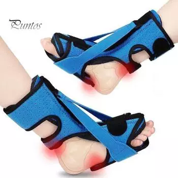 Носок для лечения подошвенного фасциита с поддержкой свода стопы для женщин и мужчин, корректор стопы, поддерживающий корректор, шина для лечения ахиллова сухожилия, тендинит чёрный