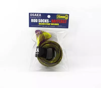Носок для удилища Crimson Osaka для Baitcast 25мм x 1,7м ORS-B2517 Желтый (6035)